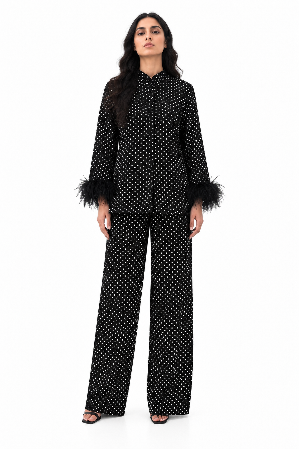 The Polka Feather Edit