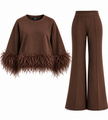 Brown Feather Set