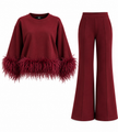 Garnet Feather Suit