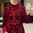 Velvet abaya mood