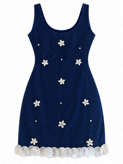 Azure Blossom Dress