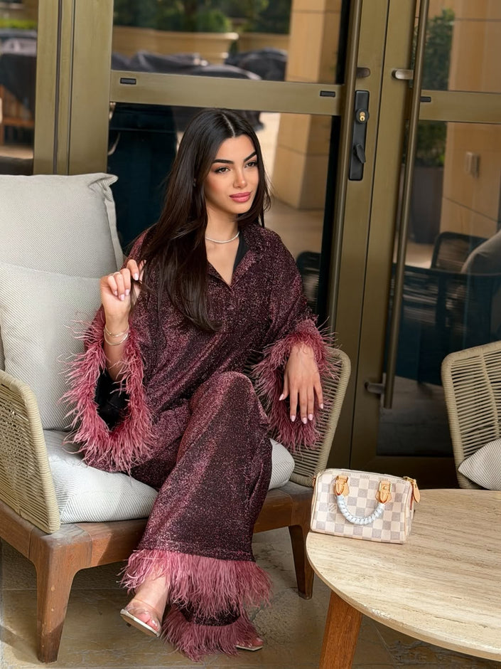 SG Boutique Eid statement sleeve dress