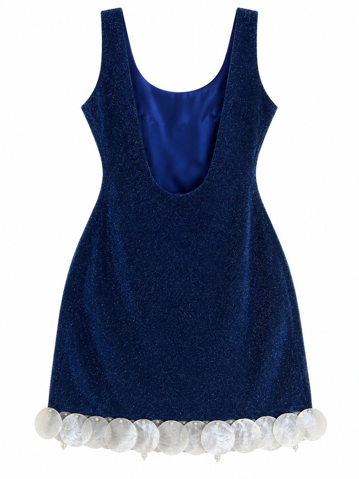Azure Blossom Dress