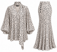 Iconic Spotted Crepe Set