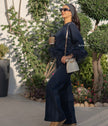 Navy Feather Set