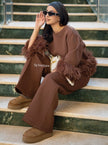 Brown Feather Set