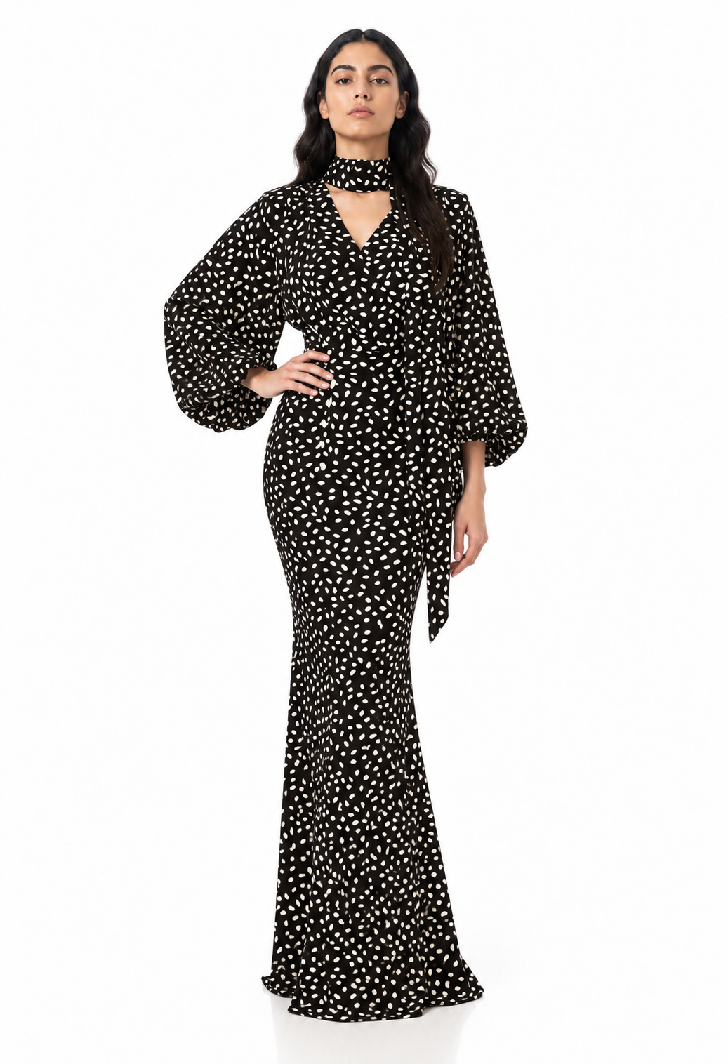 Iconic Spotted Crepe Set