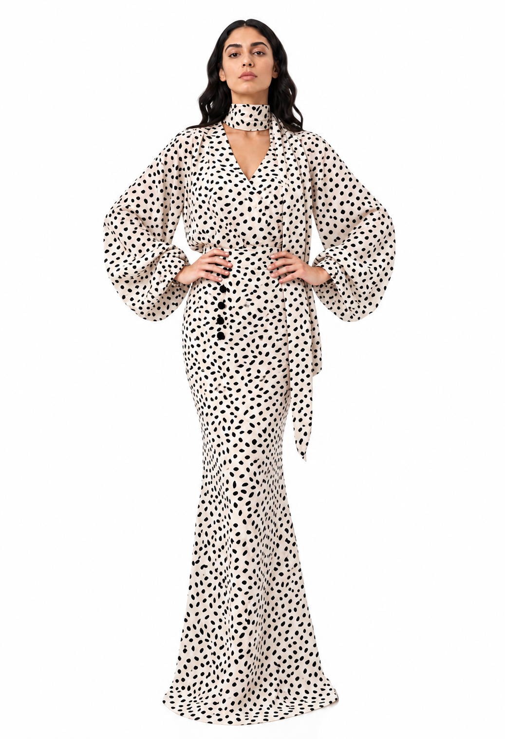 Iconic Spotted Crepe Set