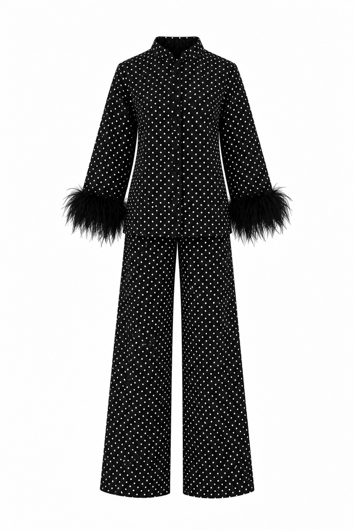 The Polka Feather Edit