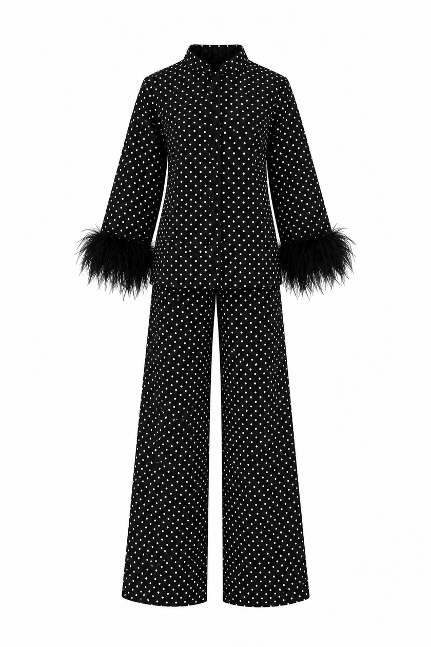 The Polka Feather Edit
